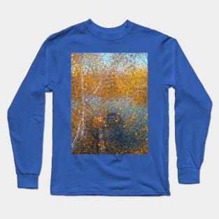 Silence at the Autumn Pond Long Sleeve T-Shirt